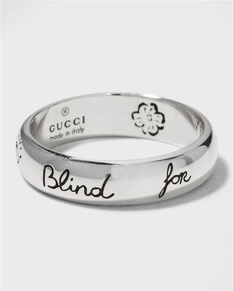 gucci blind for love ring 5mm|blind for love gucci wallpaper.